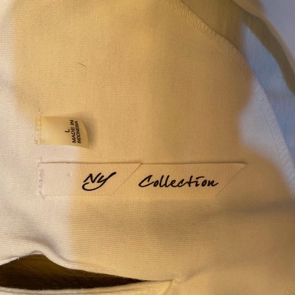 NY Collection sleeveless chiffon blouse - Picture 14 of 14